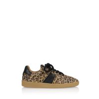 Sneaker Poona leopard cognac