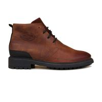 veter bootie jetheed cognac pull up leather