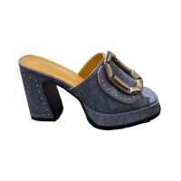 Slipper/pump Gloria denim