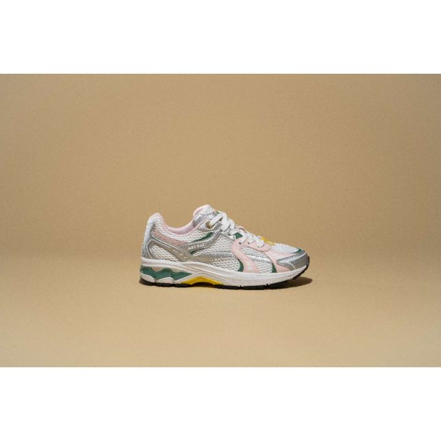 Sneaker City Run silver/pink/green