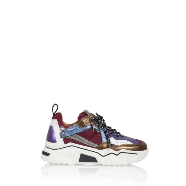 Sneaker Pluto purple/Bordeaux