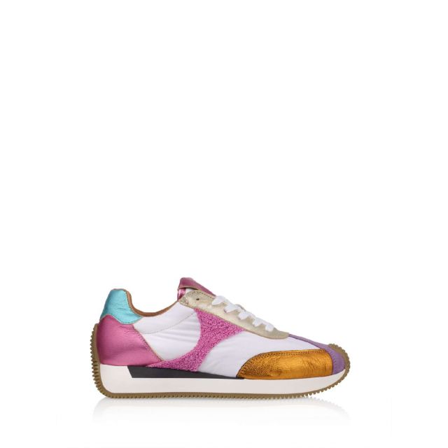 sneaker Scobey Terry white / pink
