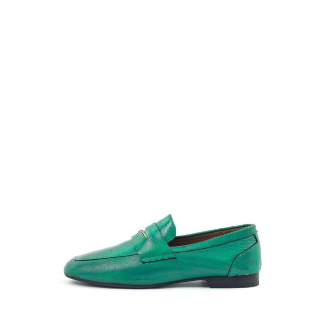 loafers Gwen Metallic green