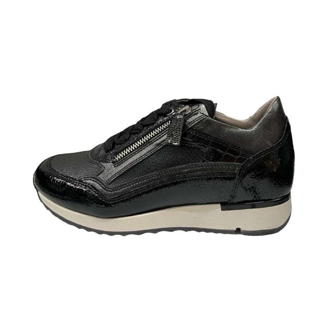 Sneaker 6325 vers 03 zwart lak